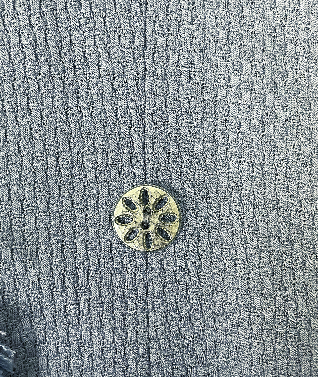 Голубое платье Christian Dior