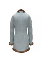 Голубое платье Christian Dior