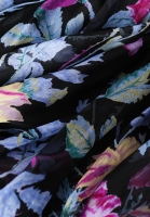 Шелковое платье Christian Dior с цветами