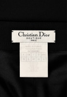 Черные брюки Christian Dior с ремнями