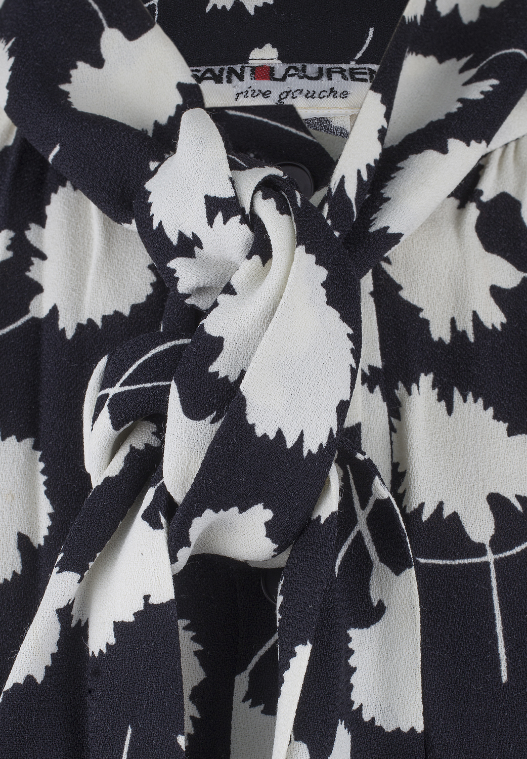 Платье Saint Laurent c принтом