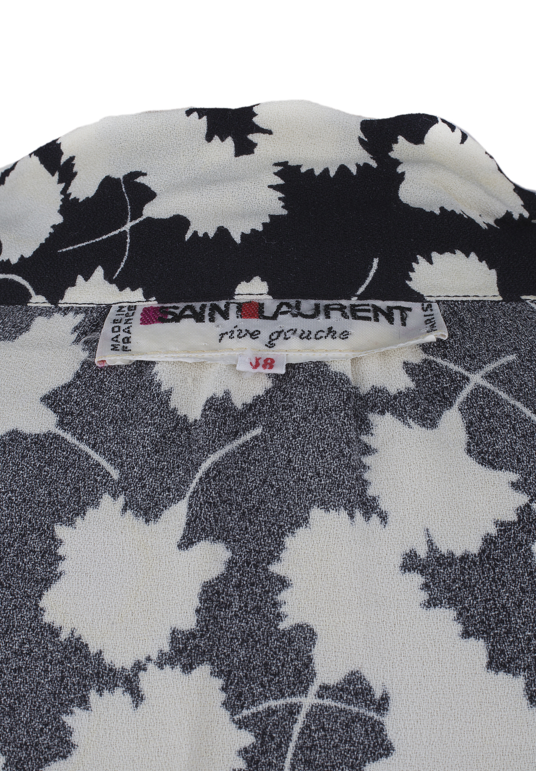 Платье Saint Laurent c принтом