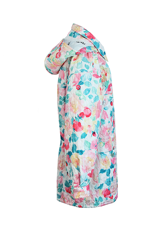 Куртка Chanel с цветочным принтом