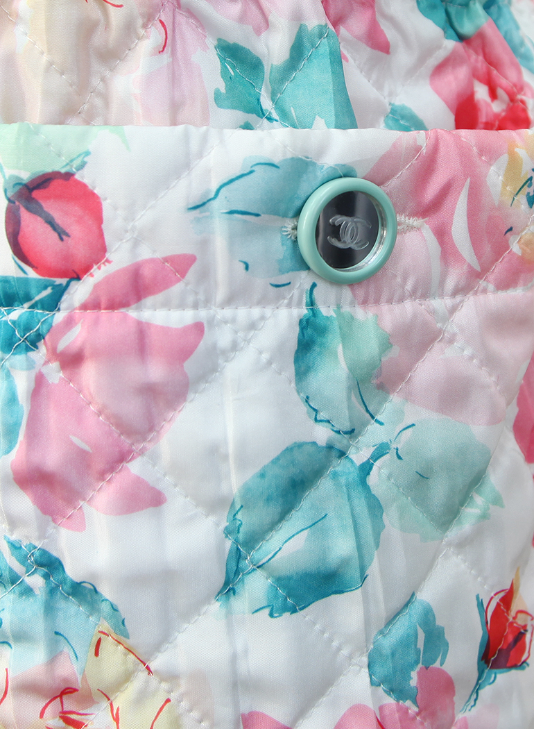 Куртка Chanel с цветочным принтом