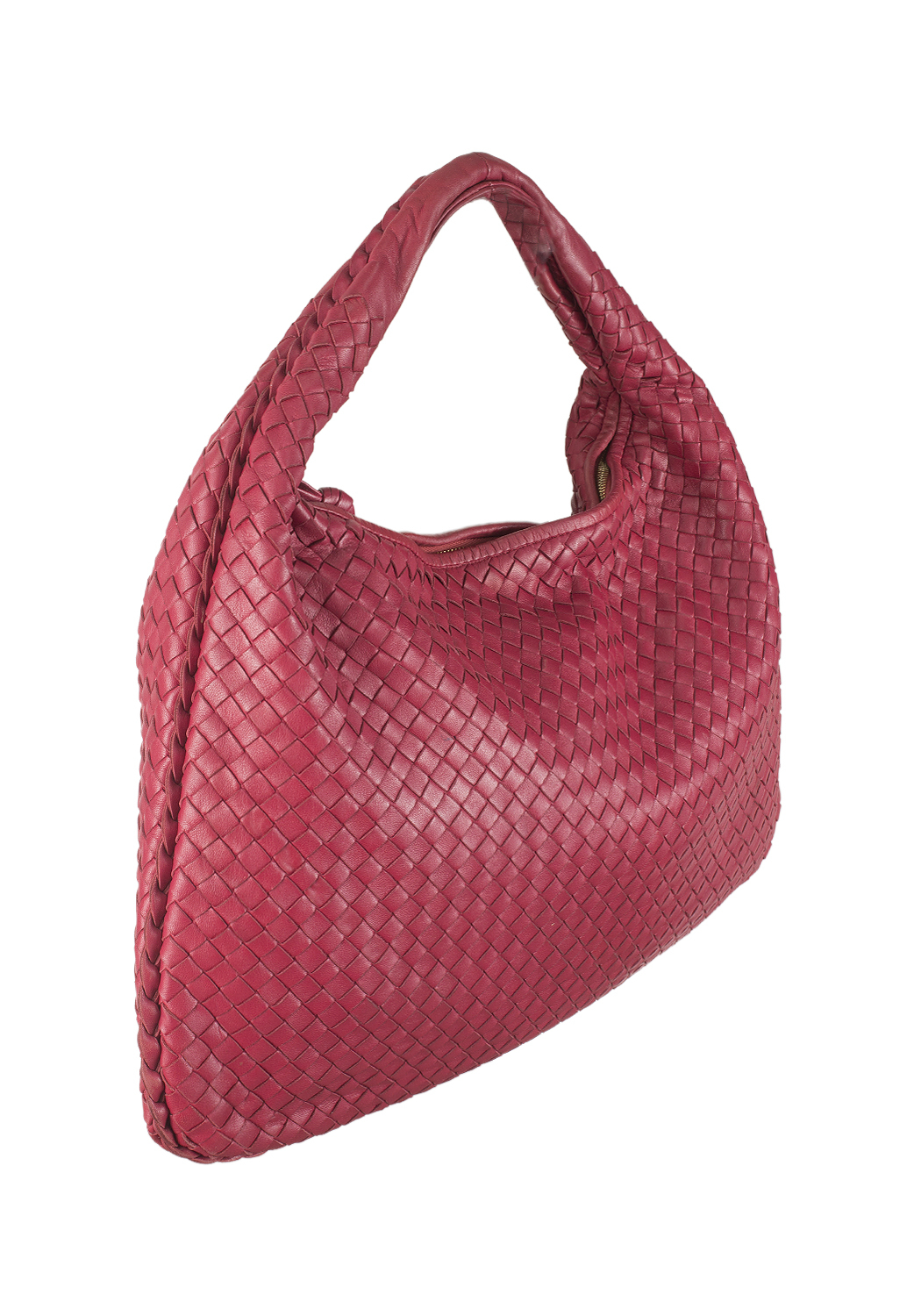 Красная сумка Bottega Veneta Hobo 