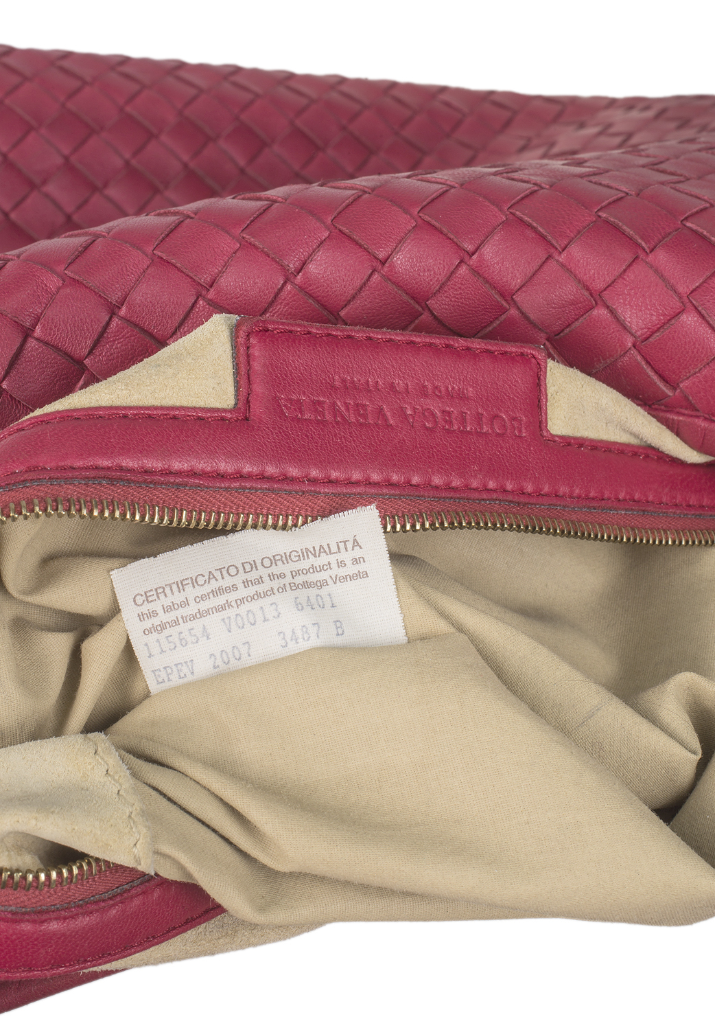 Красная сумка Bottega Veneta Hobo 