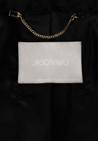 Пуховое пальто Jason Wu с перьями страуса