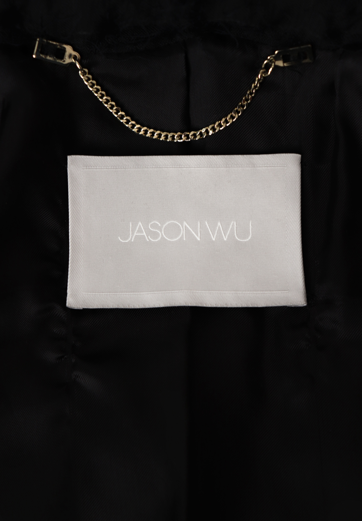 Пуховое пальто Jason Wu с перьями страуса