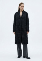 Пуховое пальто Jason Wu с перьями страуса
