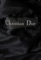 Кожаная парка Christian Dior с меховой оторочкой