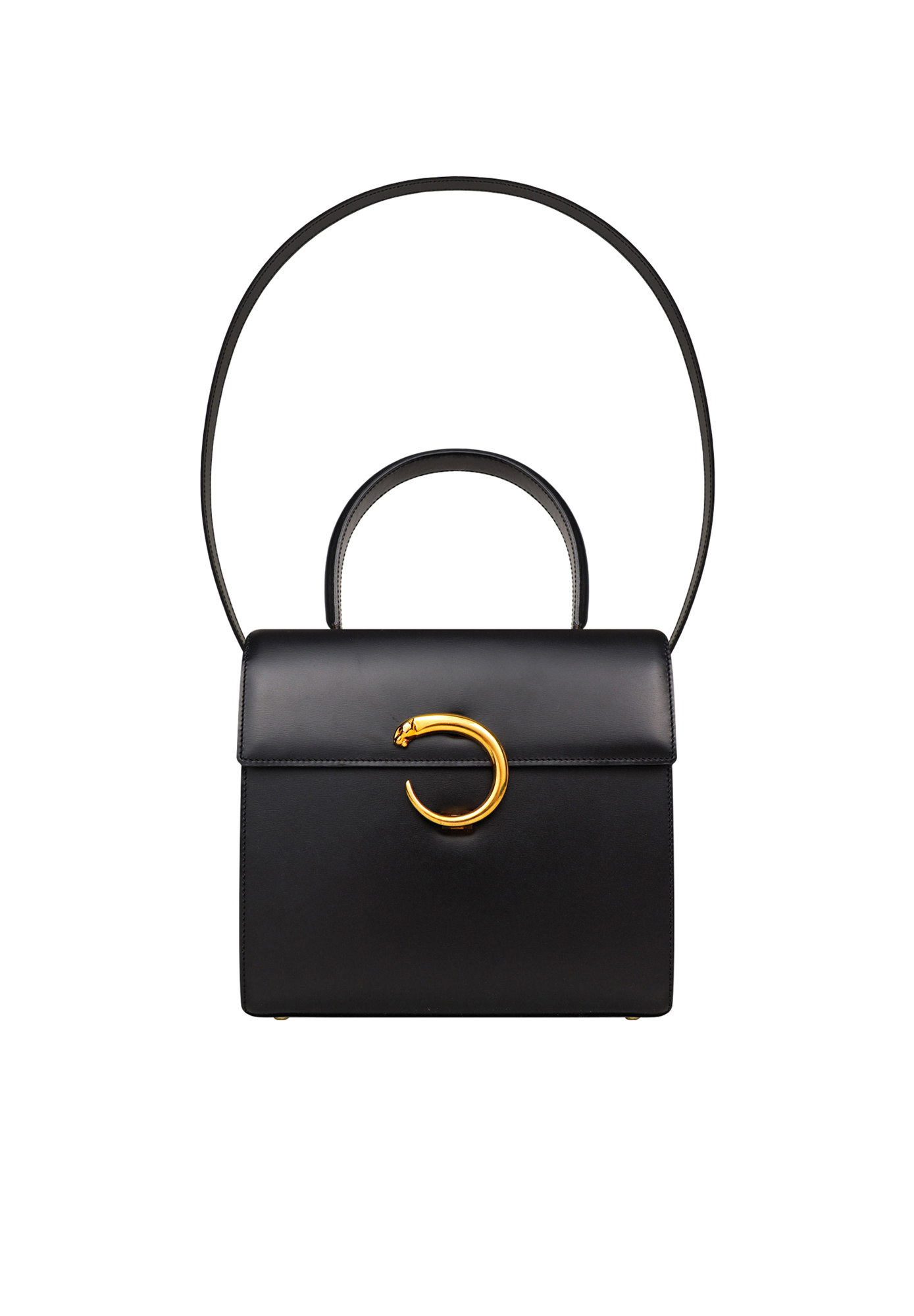 Черная сумка Cartier Panthère Top Handle