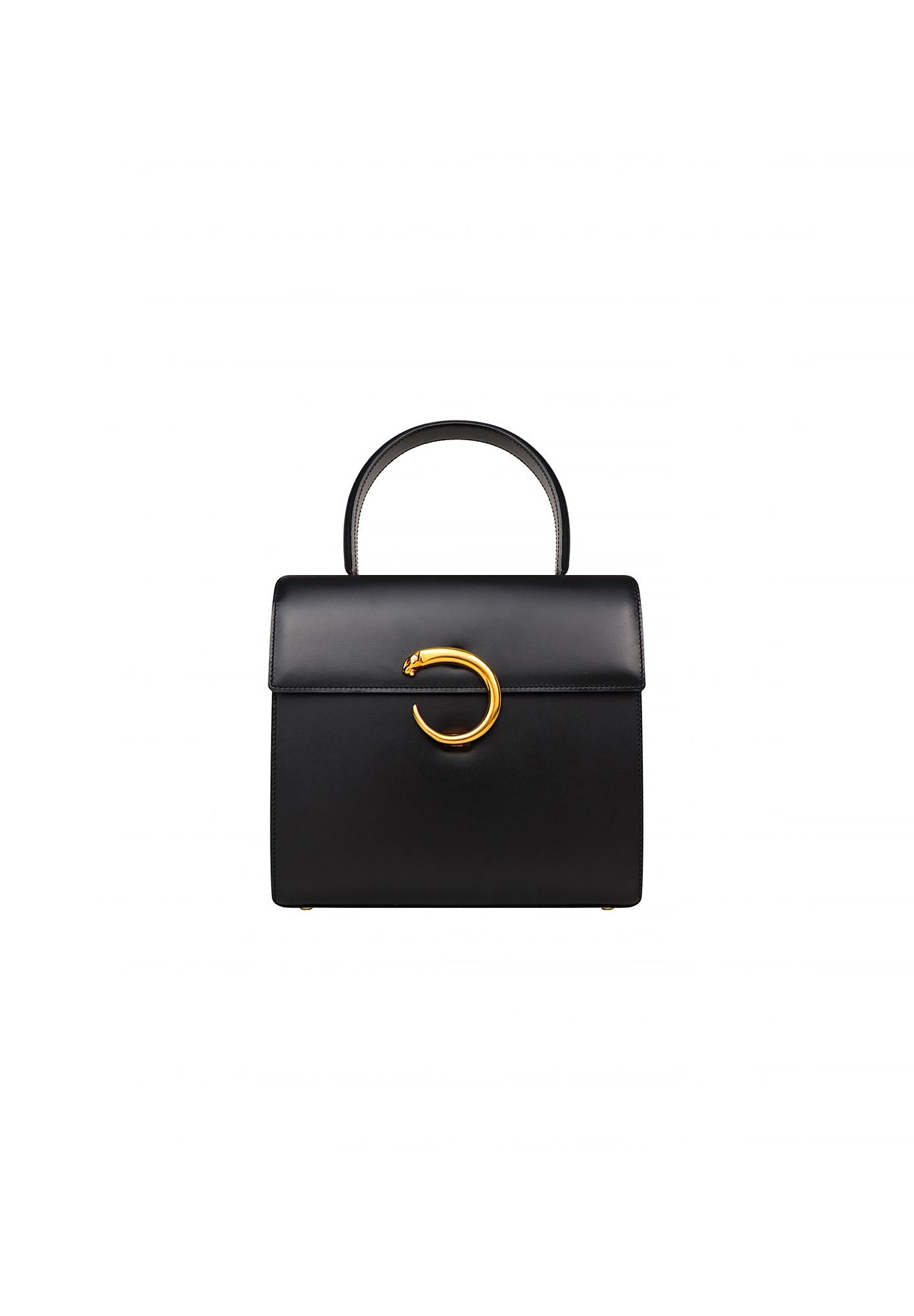 Черная сумка Cartier Panthère Top Handle