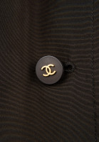 Двубортный коричневый тренч Chanel