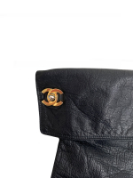 Кожаные перчатки Chanel