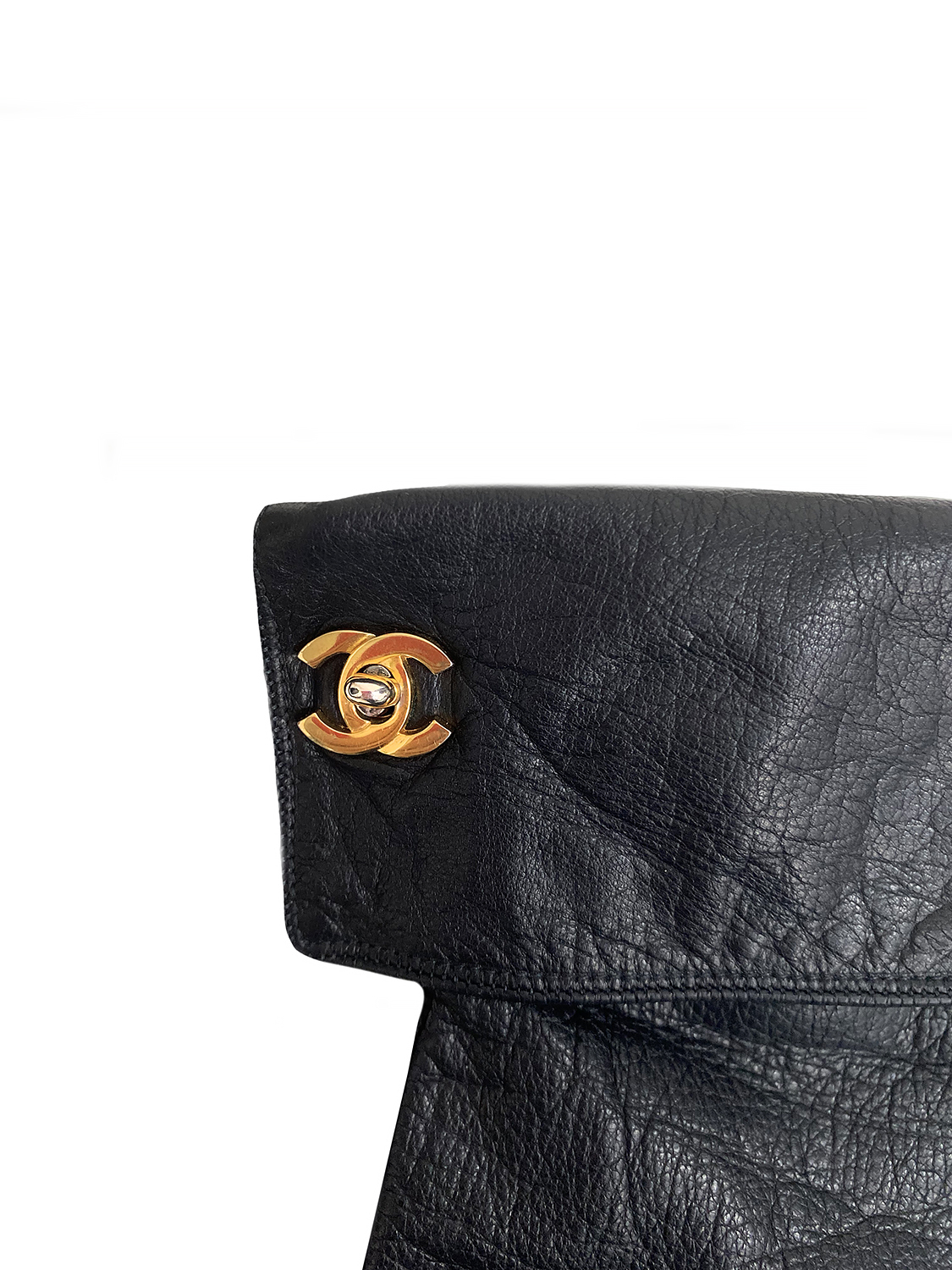 Кожаные перчатки Chanel