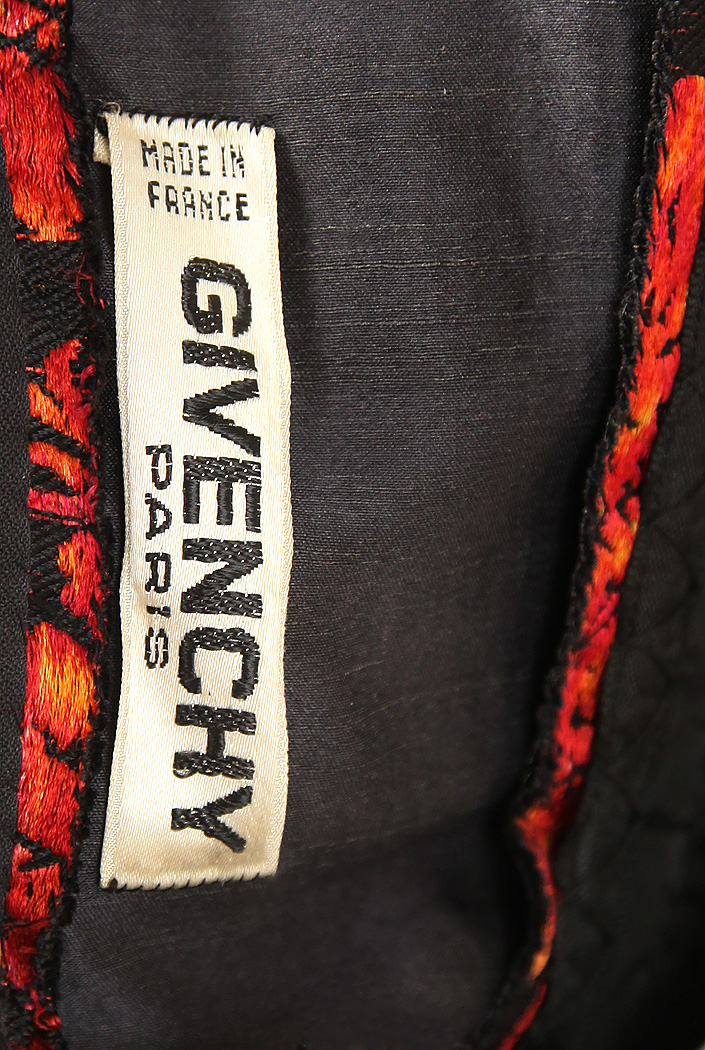 Шелковое платье Givenchy haute couture в цветах