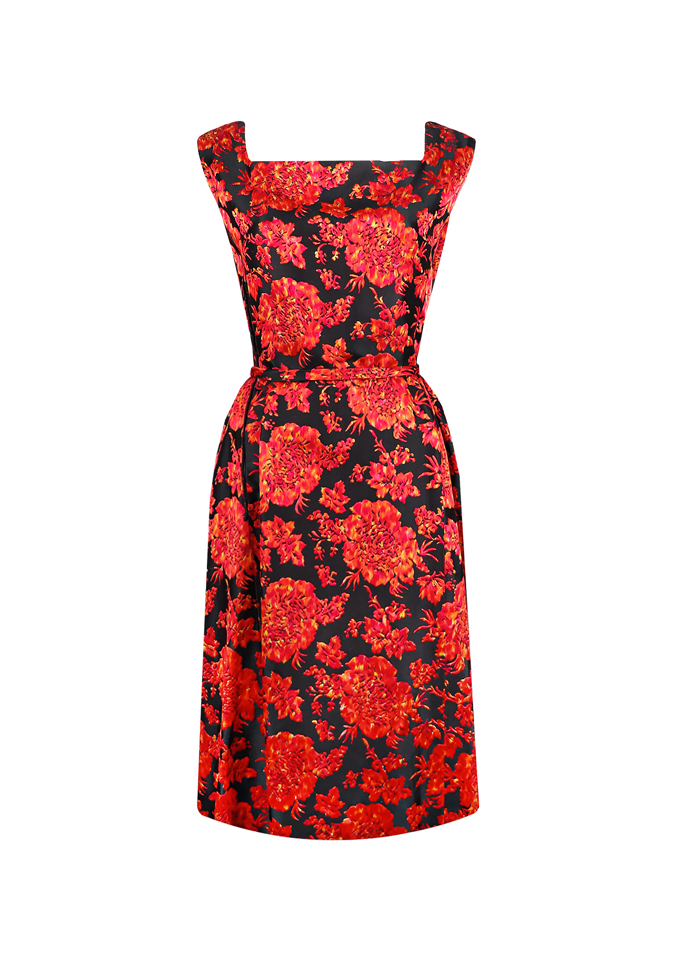 Шелковое платье Givenchy haute couture в цветах