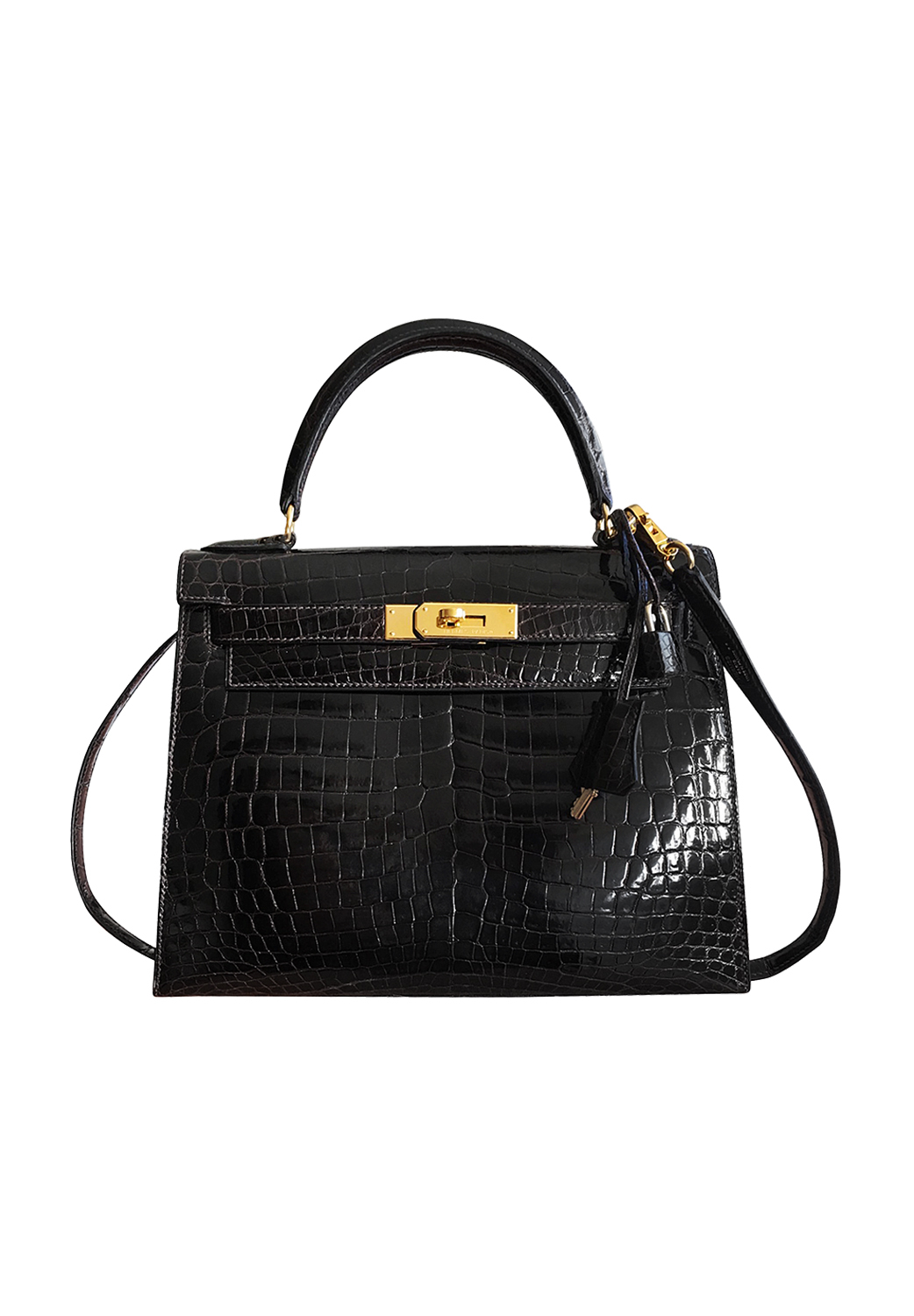 Крокодиловая сумка Hermès Kelly 28