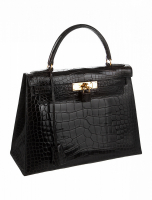 Крокодиловая сумка Hermès Kelly 28