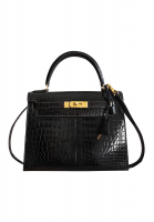 Крокодиловая сумка Hermès Kelly 28