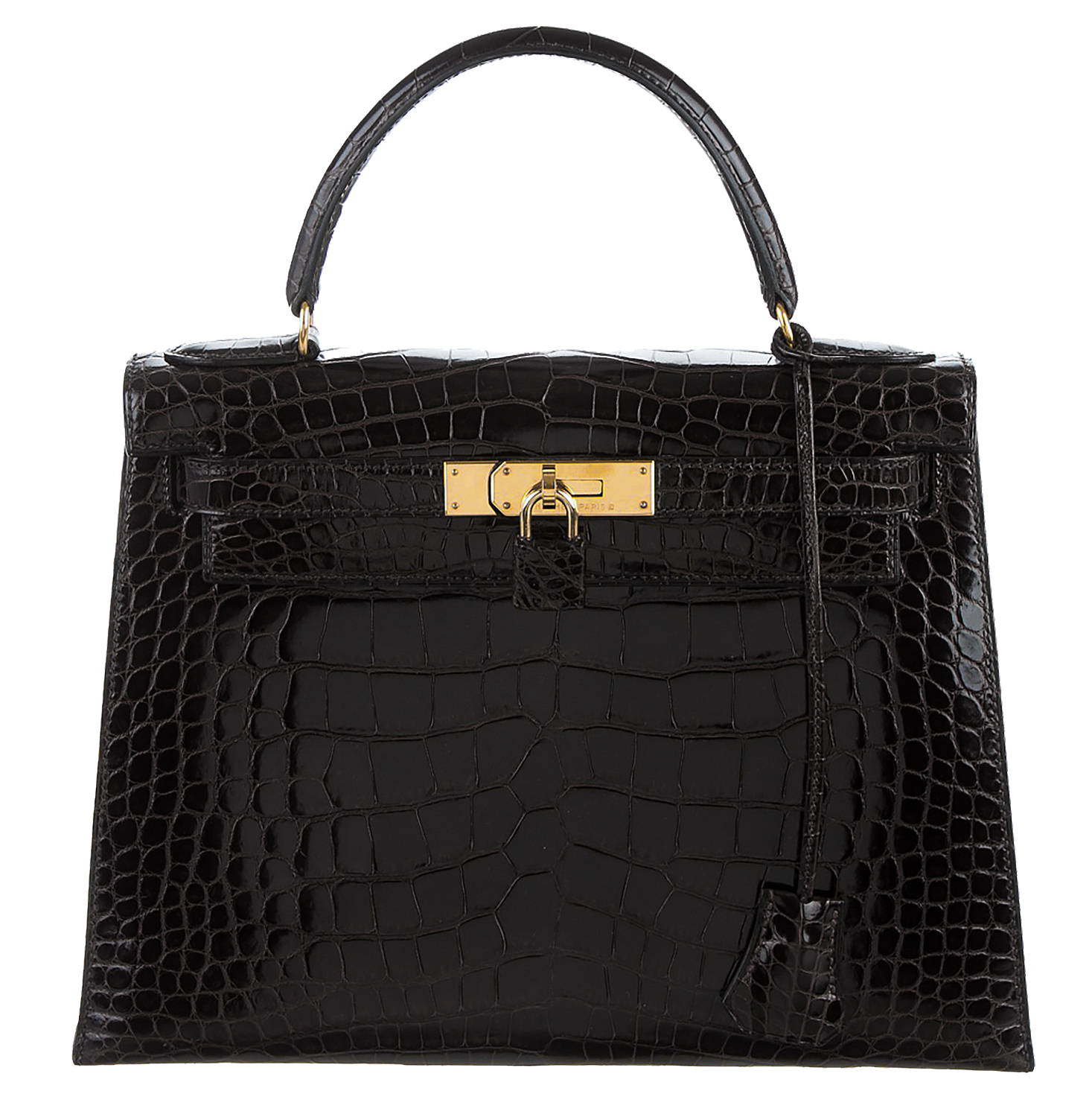 Крокодиловая сумка Hermès Kelly 28