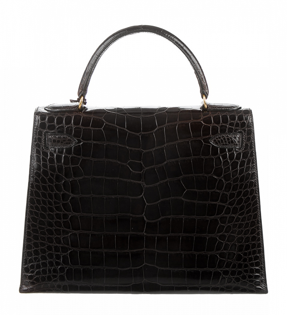 Крокодиловая сумка Hermès Kelly 28