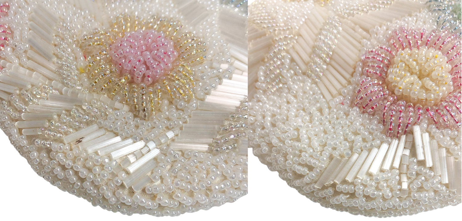 Театральная бисерная сумка