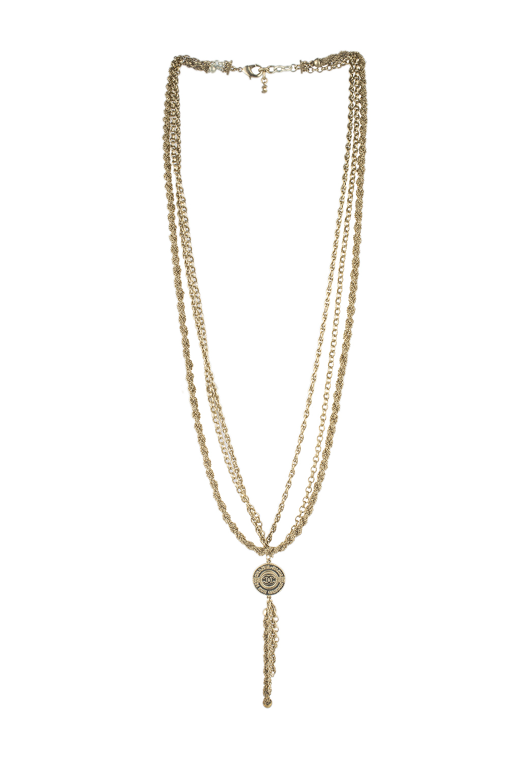 Колье Chanel с подвеской