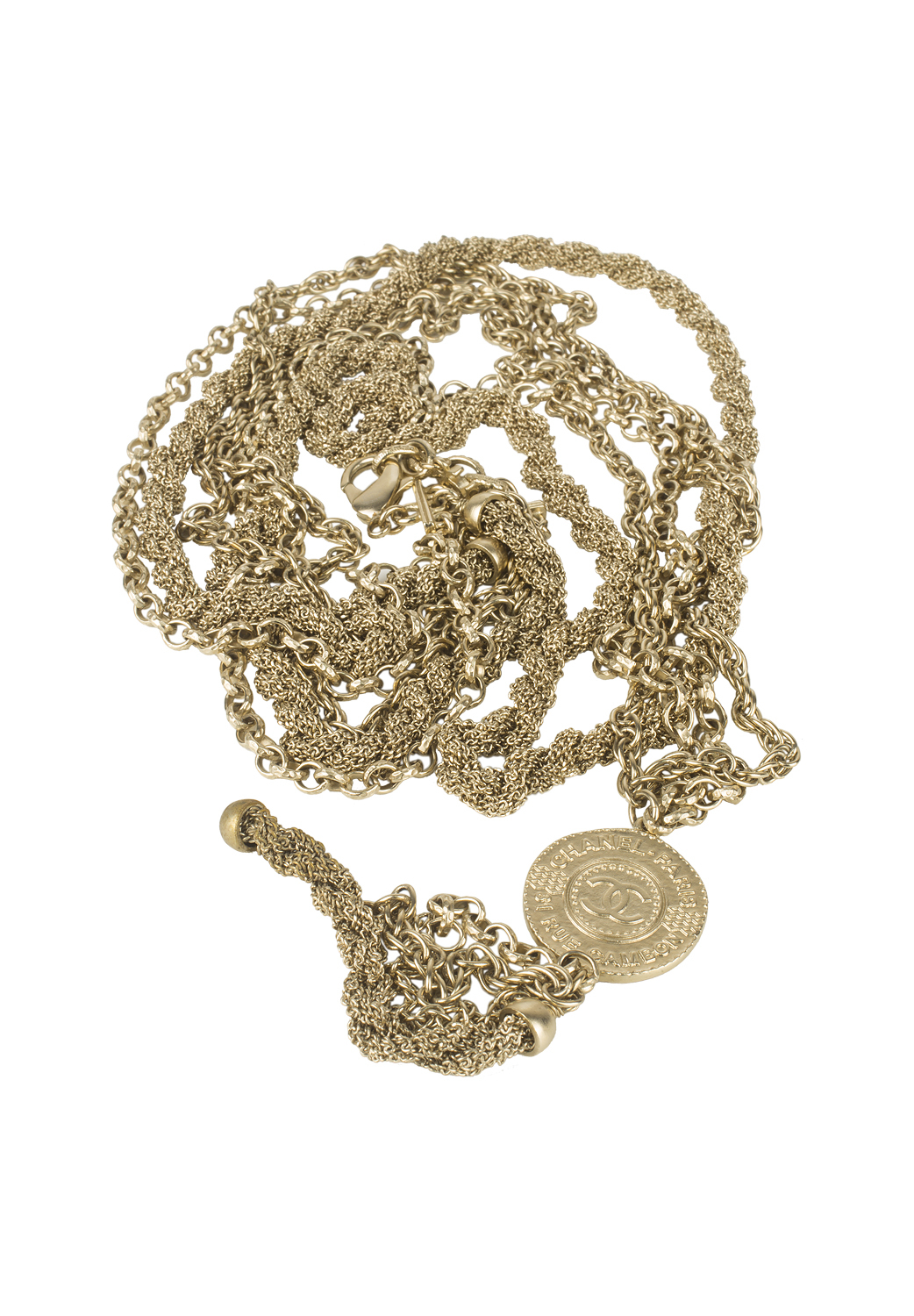 Колье Chanel с подвеской