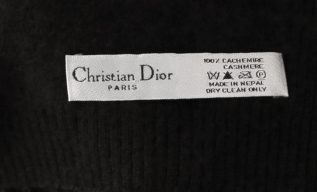 Кашемировый шарф Christian Dior