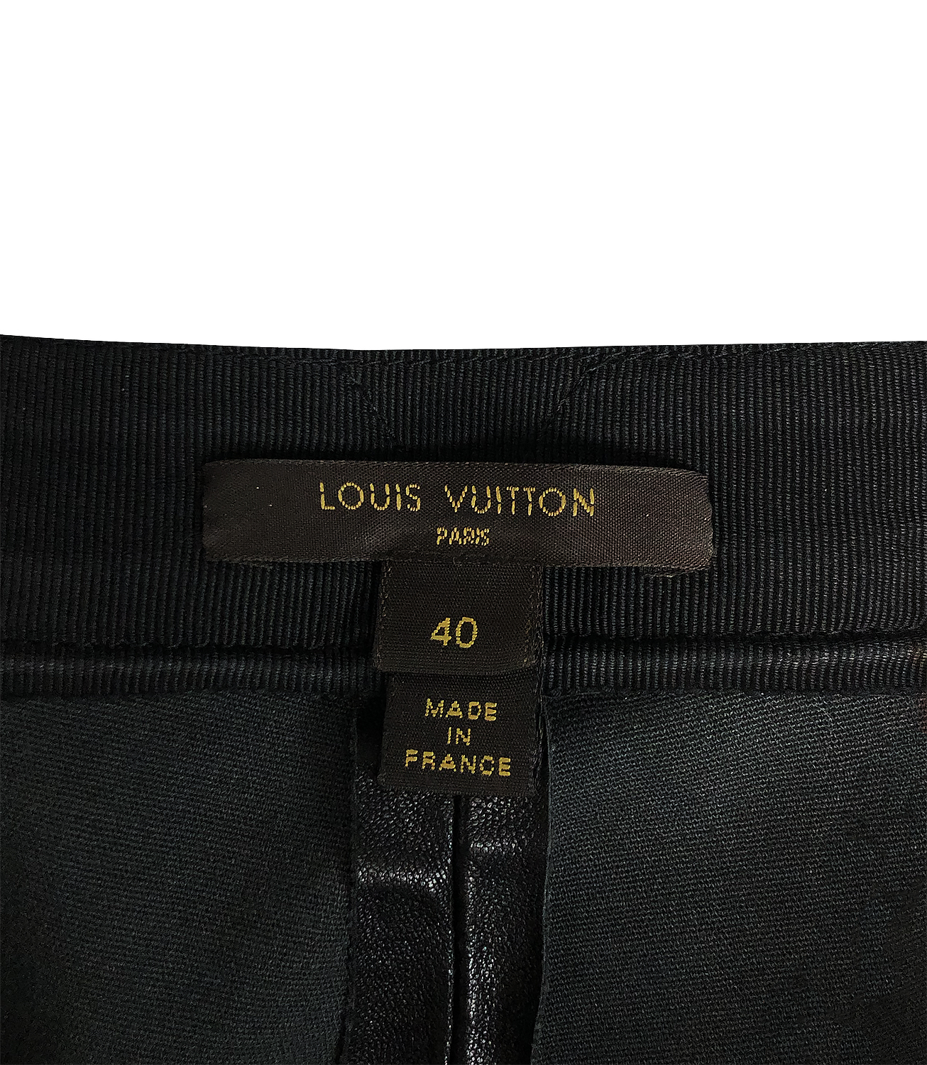 Кожаные брюки Louis Vuitton