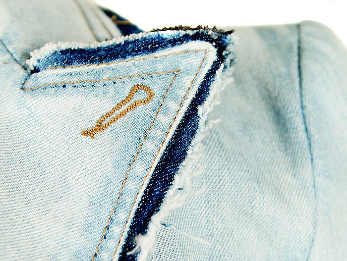 Жакет Alexander McQueen из денима