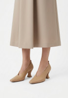 Бежевые туфли Bottega Veneta
