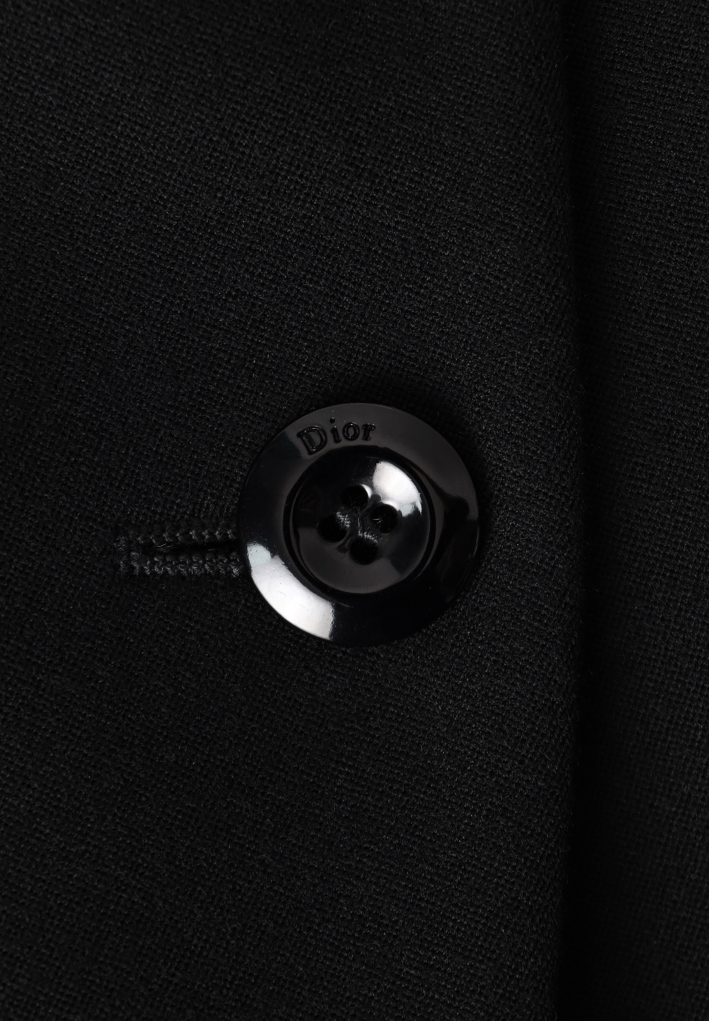 Жакет Christian Dior с атласной оторочкой