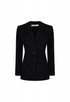 Жакет Christian Dior с атласной оторочкой