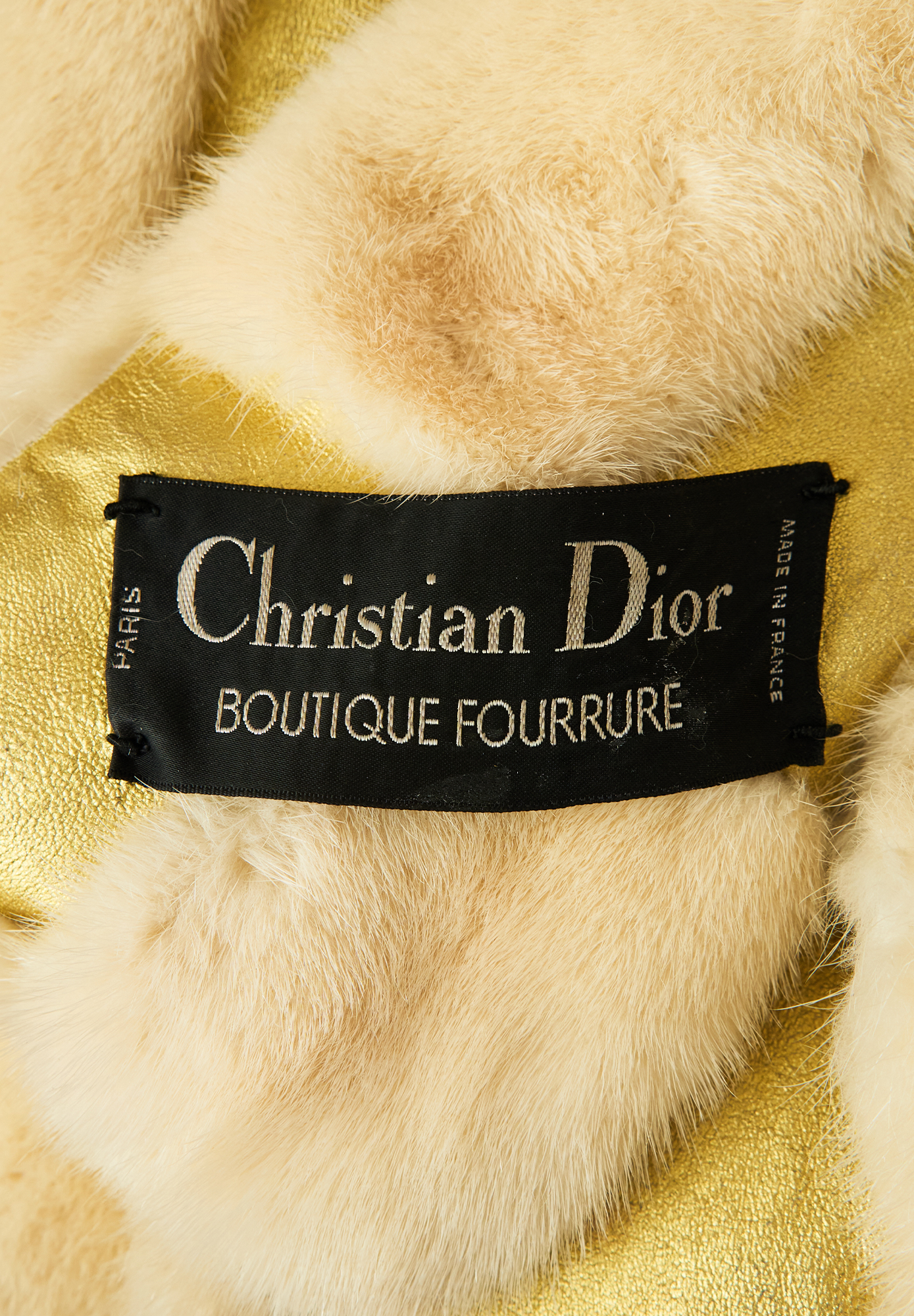 Двусторонняя шуба Christian Dior