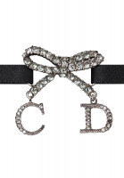 Браслет Christian Dior с бантом и кристаллами
