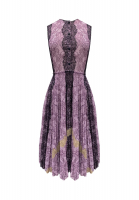 Плиссированное платье Gucci