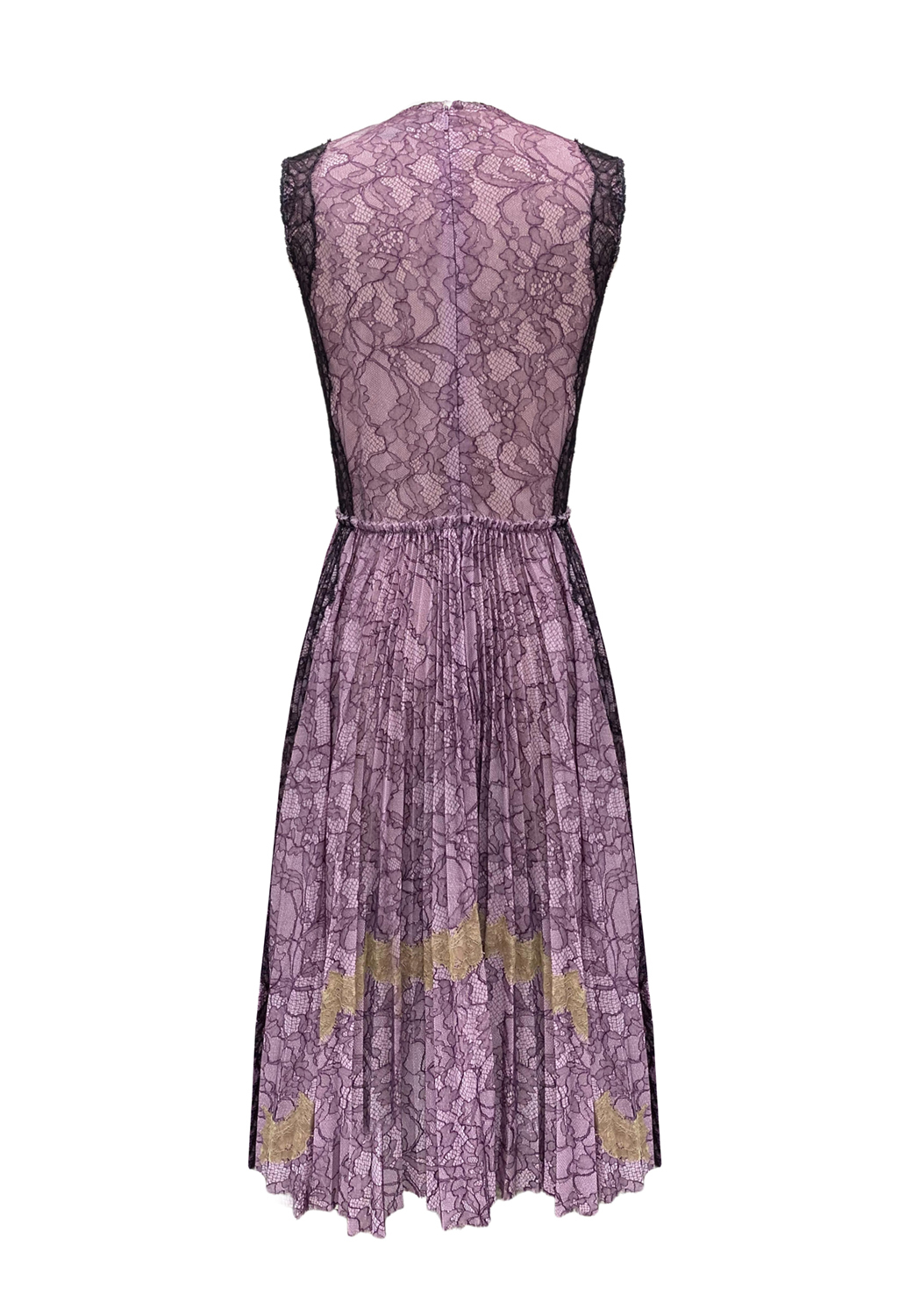 Плиссированное платье Gucci