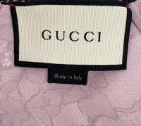 Плиссированное платье Gucci