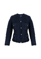 Тёмно-синий жакет Chanel