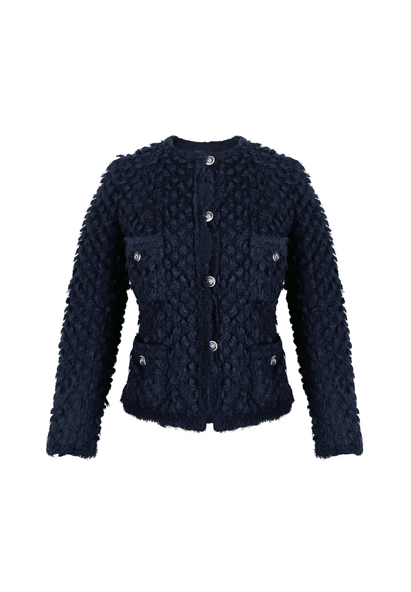 Тёмно-синий жакет Chanel