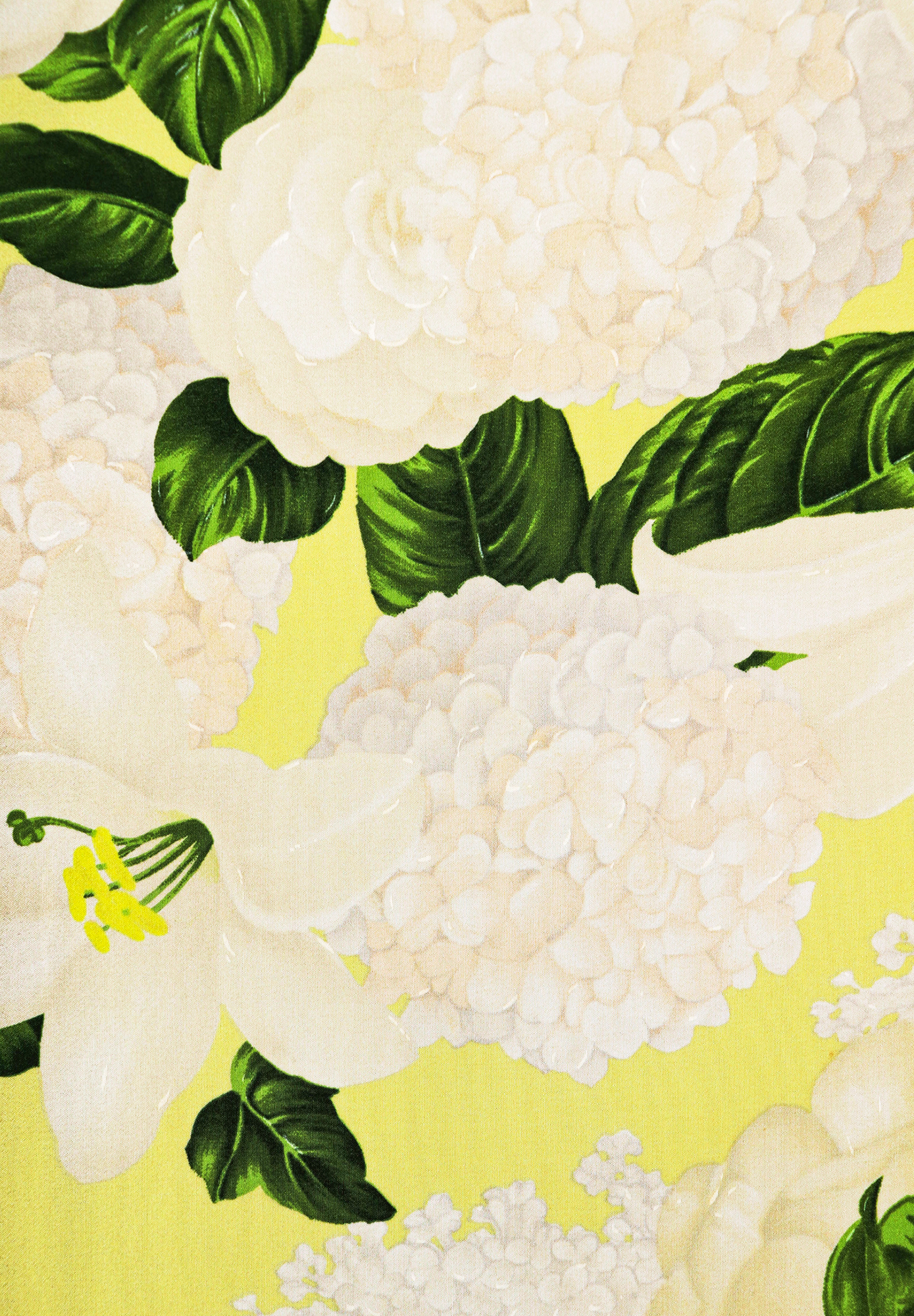 Шелковый платок Chanel с цветами