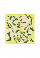 Шелковый платок Chanel с цветами