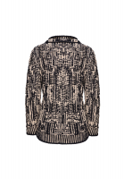 Черно-белый свитер Bottega Veneta