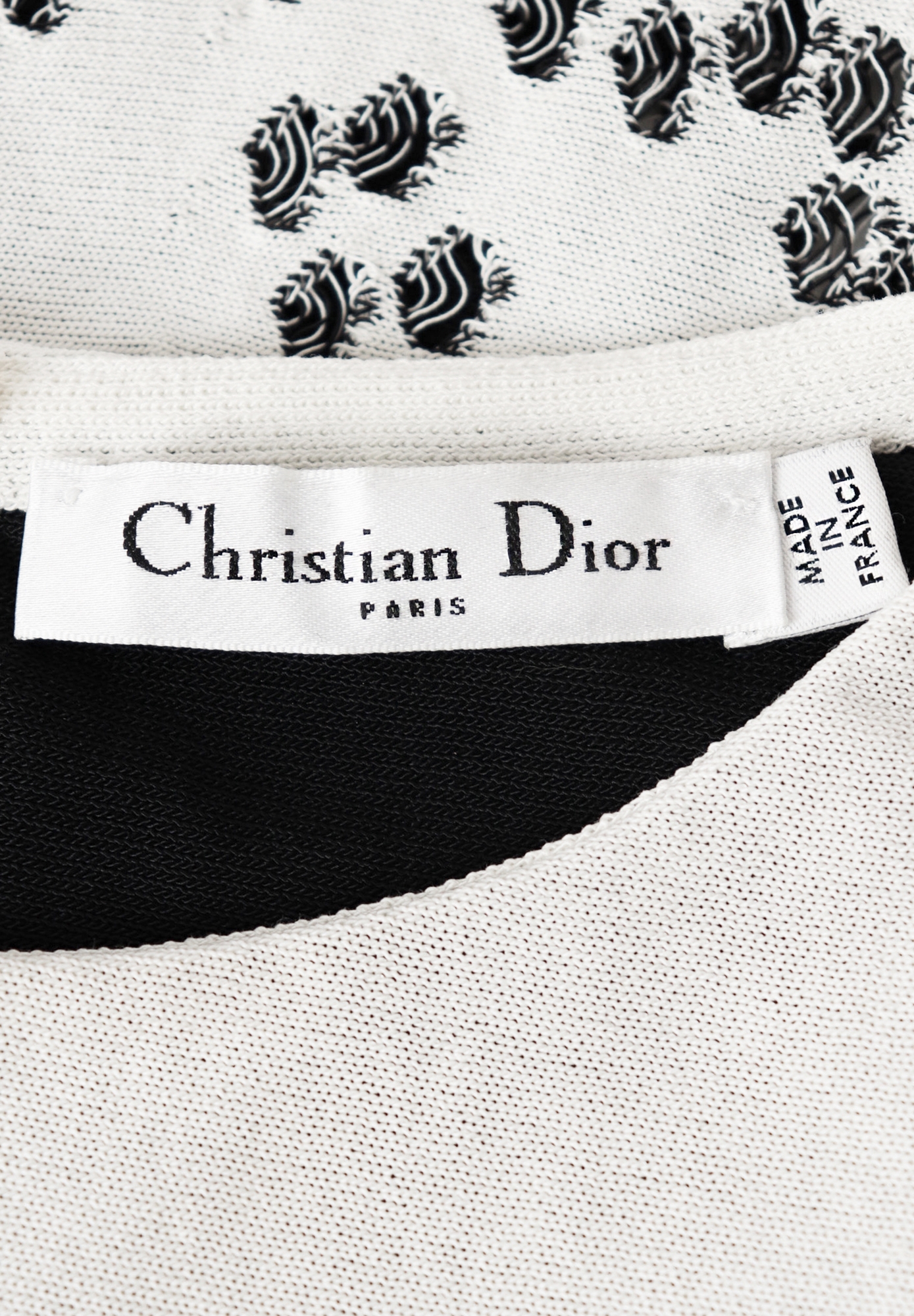 Комплект Christian Dior с перфорацией