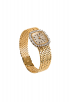 Коктейльные часы Rolex с бриллиантами