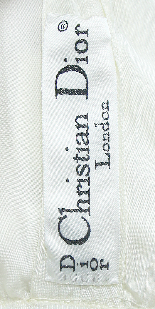 Сарафан Christian Dior молочного оттенка