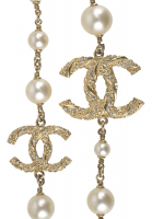 Жемчужное Колье Chanel с логотипами
