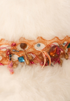 Пушистая шляпа Christian Dior с кристаллами